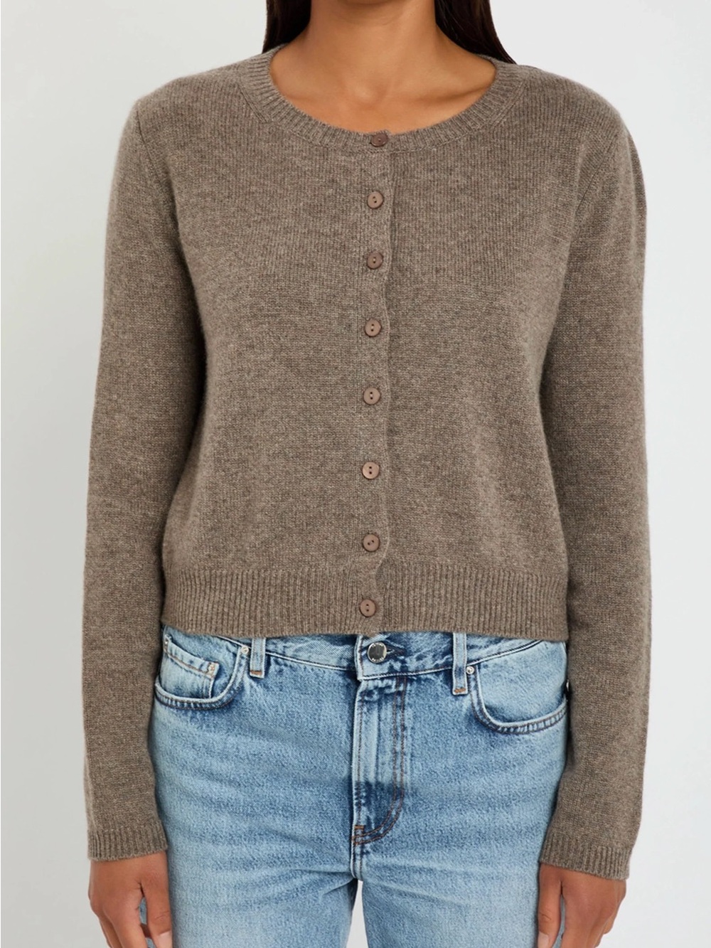 NWT Reformation Clara Cashmere Crew Cardigan